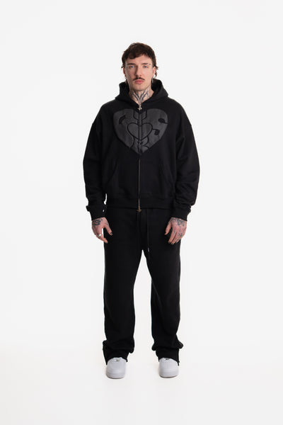 ZIP HOODIE BLACK