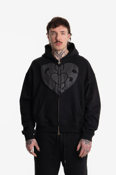 ZIP HOODIE BLACK
