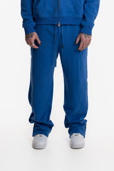 ZIP HEM JOGGER BLUE