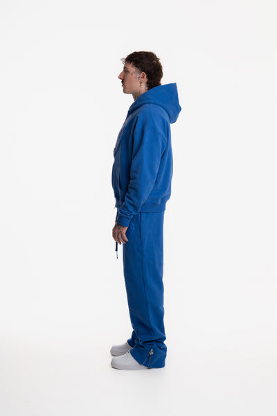 ZIP HOODIE BLUE