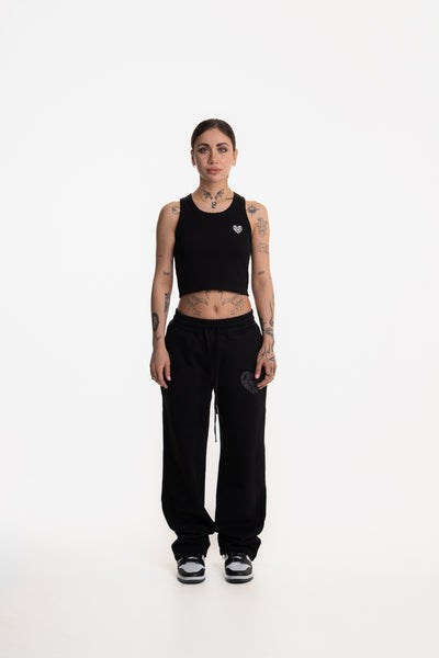 CROP TOP BLACK