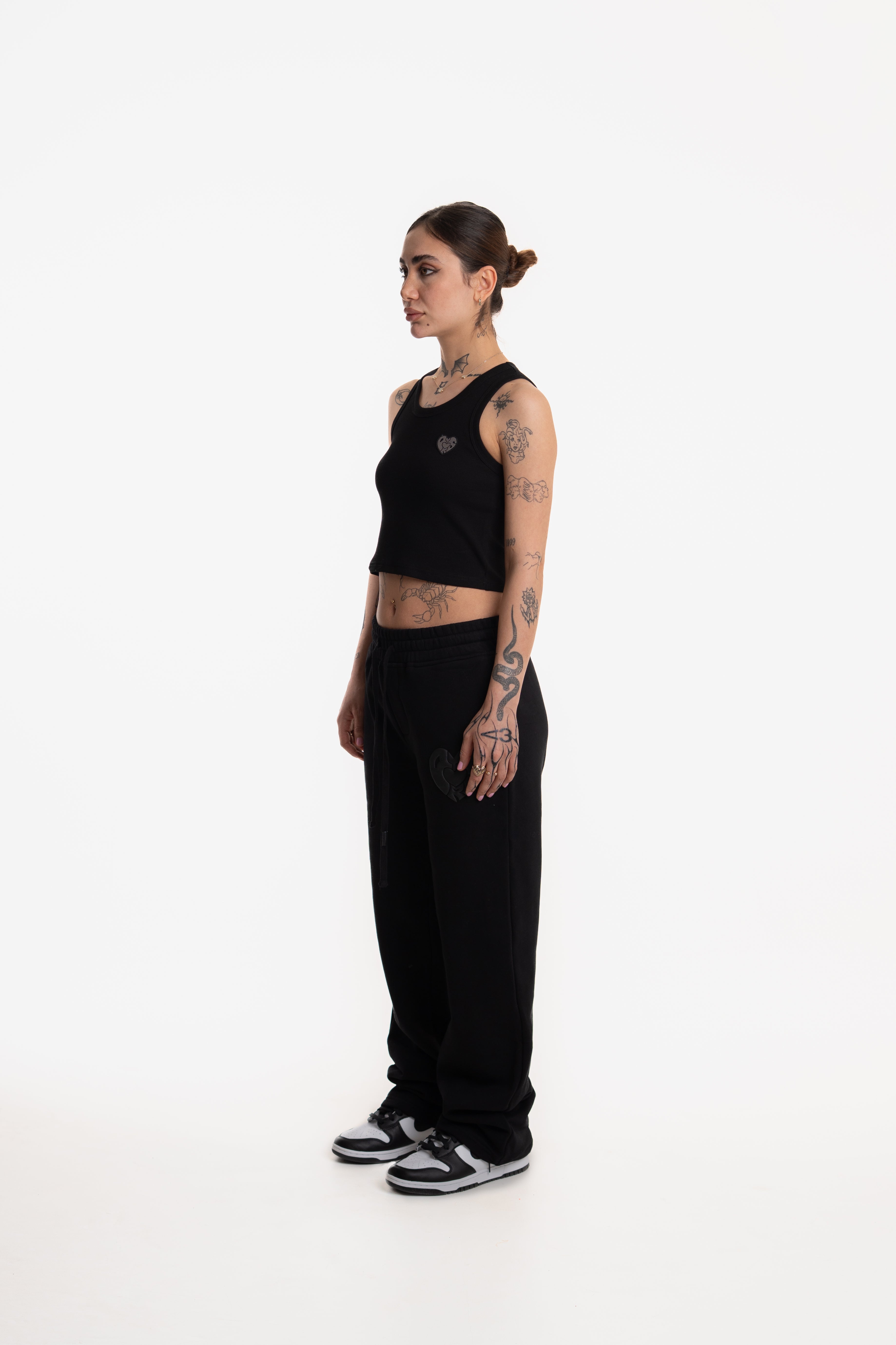 CROP TOP BLACK