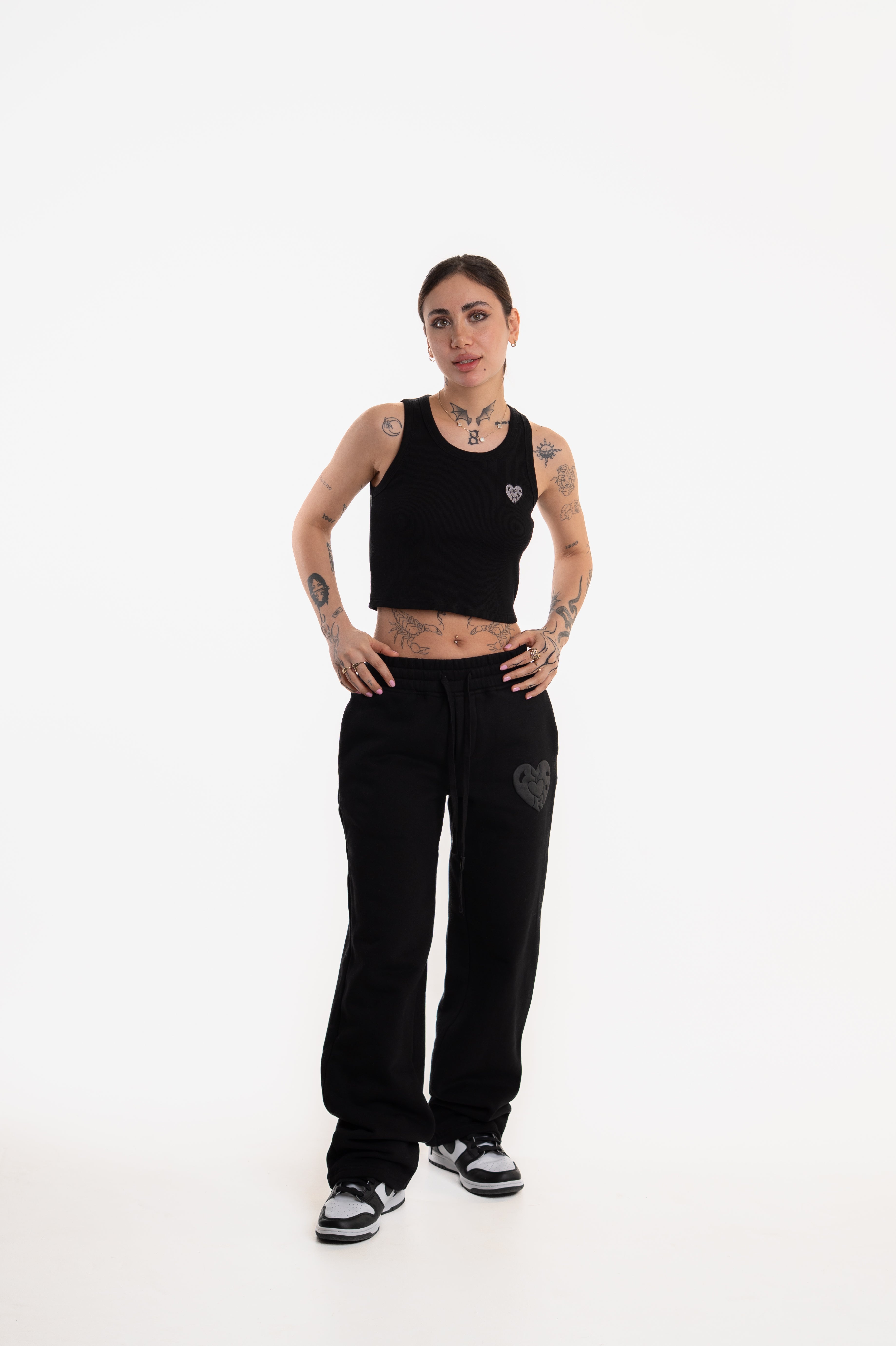 CROP TOP BLACK