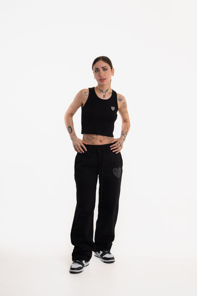 CROP TOP BLACK