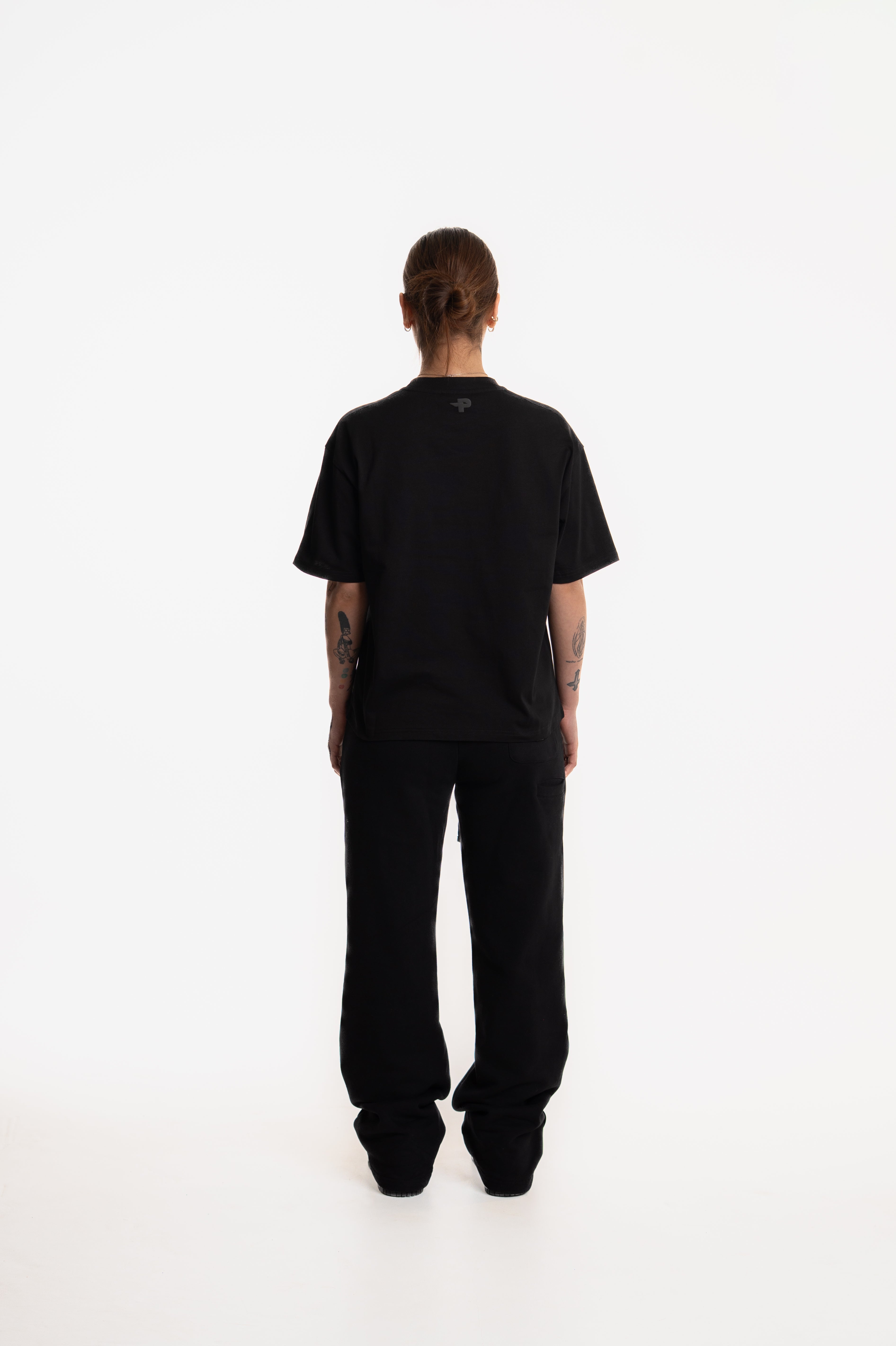 NAUGHTY GIRL T-SHIRT BLACK