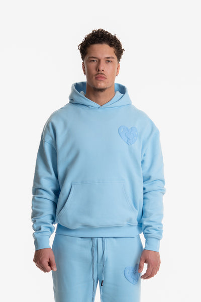 HOODIE ICE BLUE