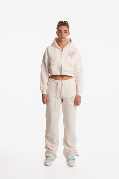 WOMENS JOGGER CREAM