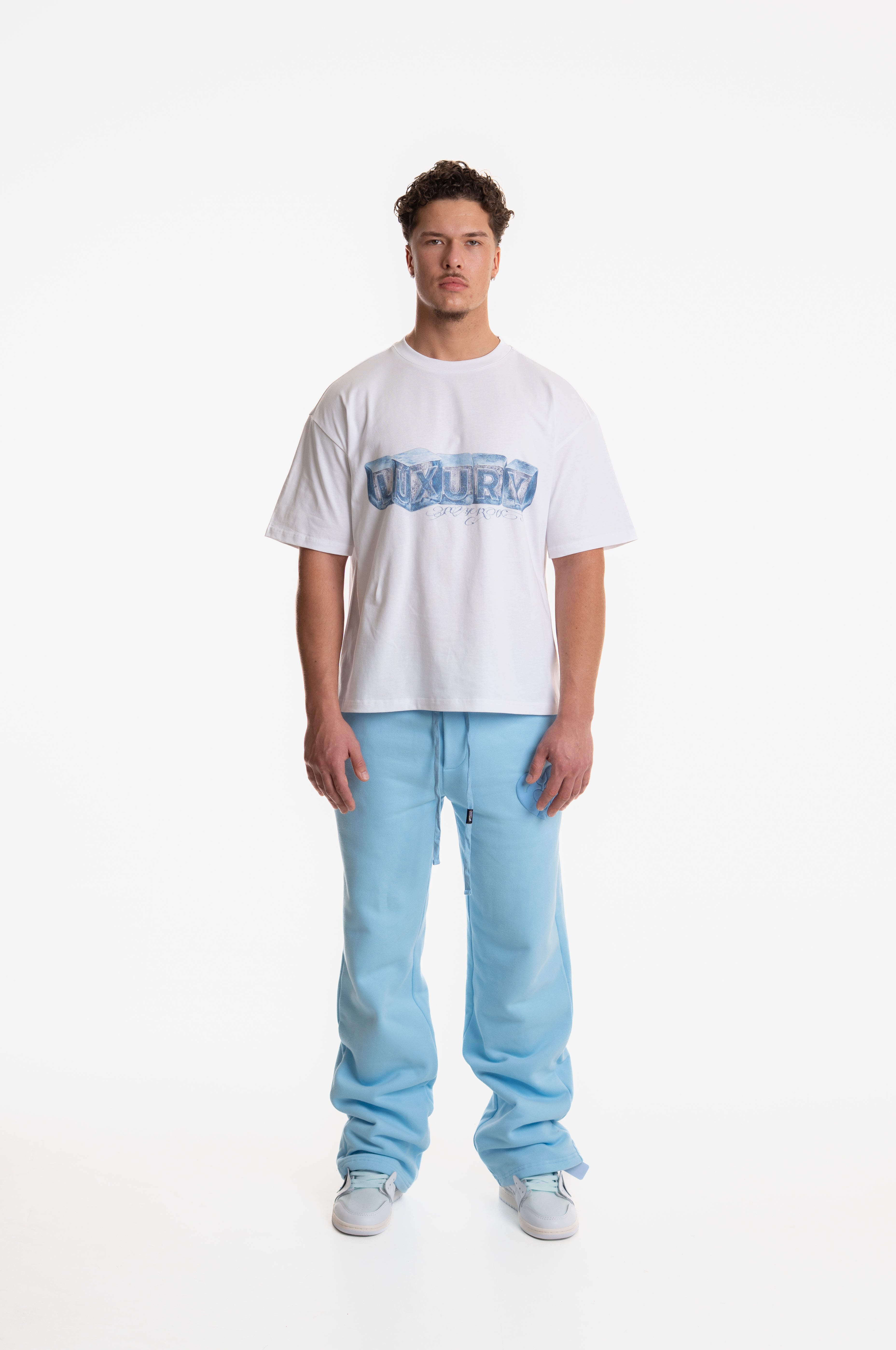 LUXURY PRINTED T-SHIRT WHITE