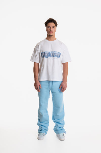 LUXURY PRINTED T-SHIRT WHITE
