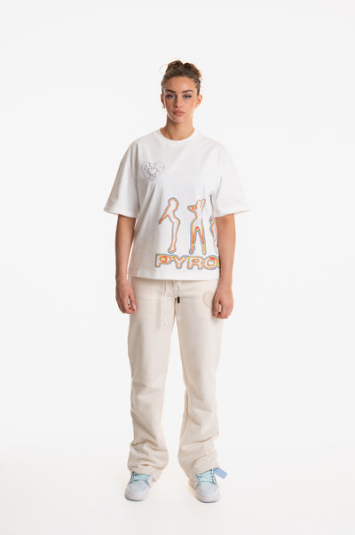 NAUGHTY GIRL T-SHIRT OFF WHITE