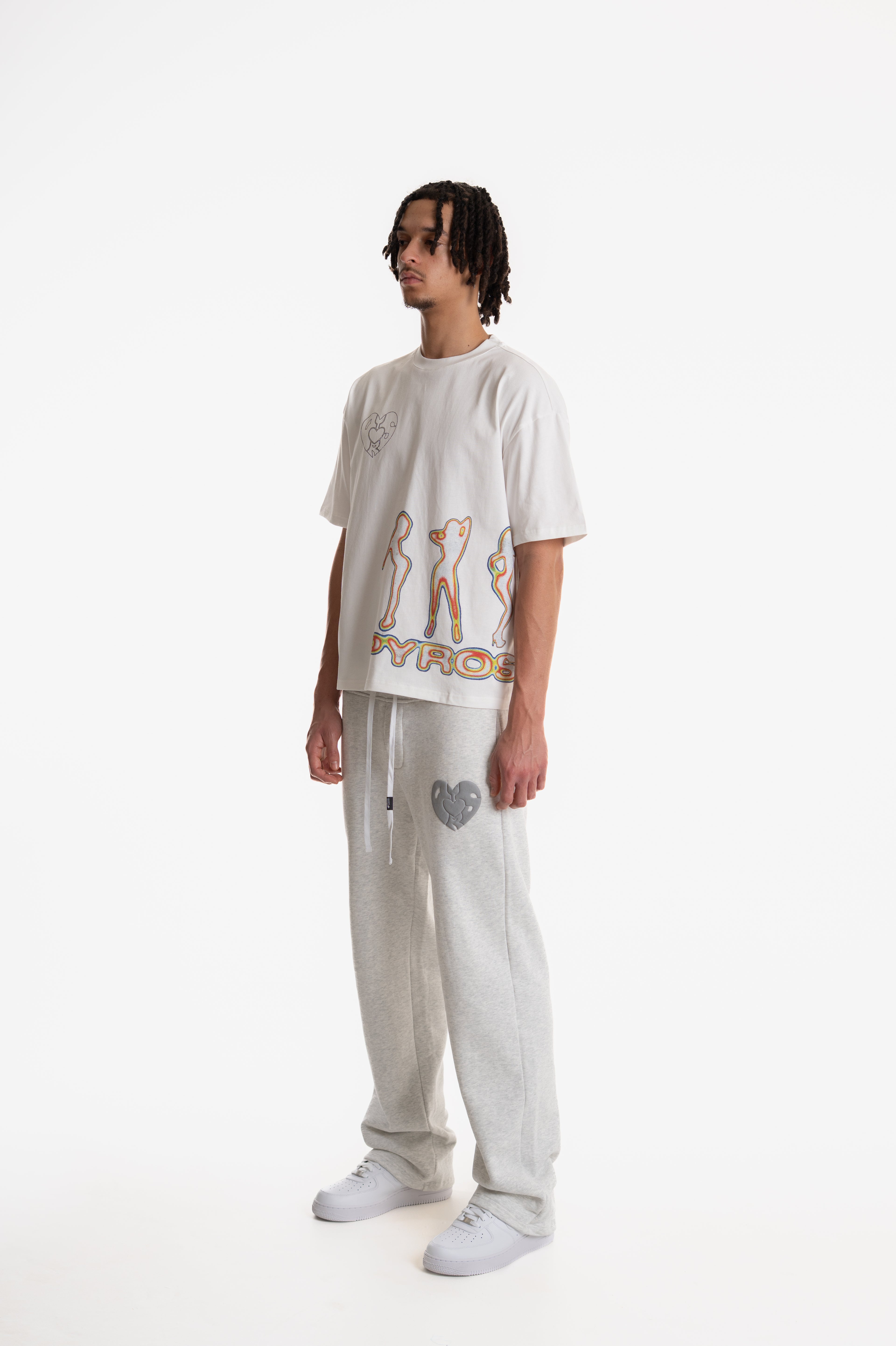 NAUGHTY GIRL T-SHIRT OFF WHITE