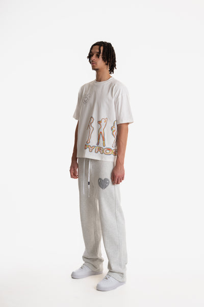 NAUGHTY GIRL T-SHIRT OFF WHITE