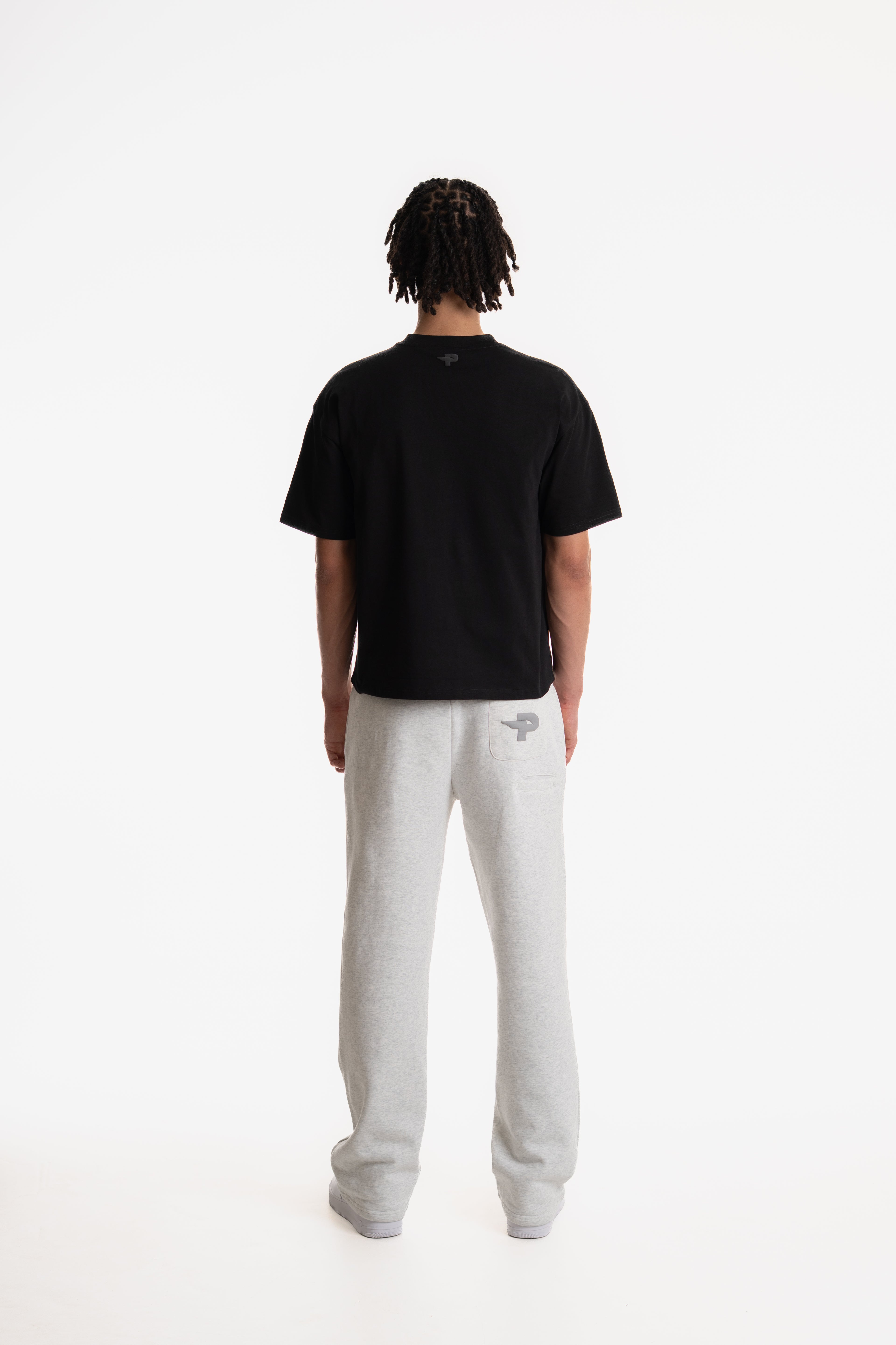 LUXURY PRINTED T-SHIRT BLACK