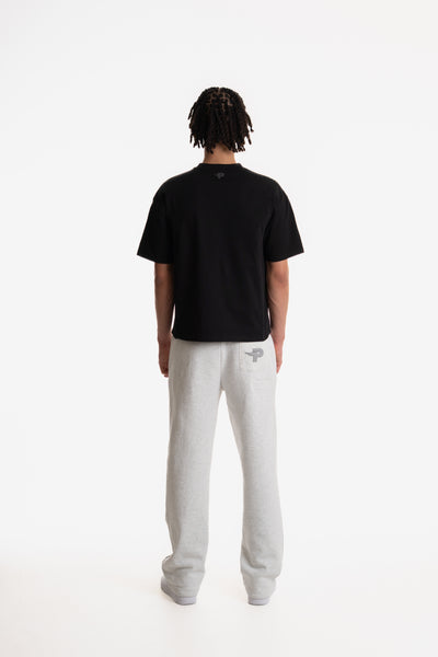 LUXURY PRINTED T-SHIRT BLACK