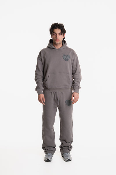 HOODIE DARK GREY