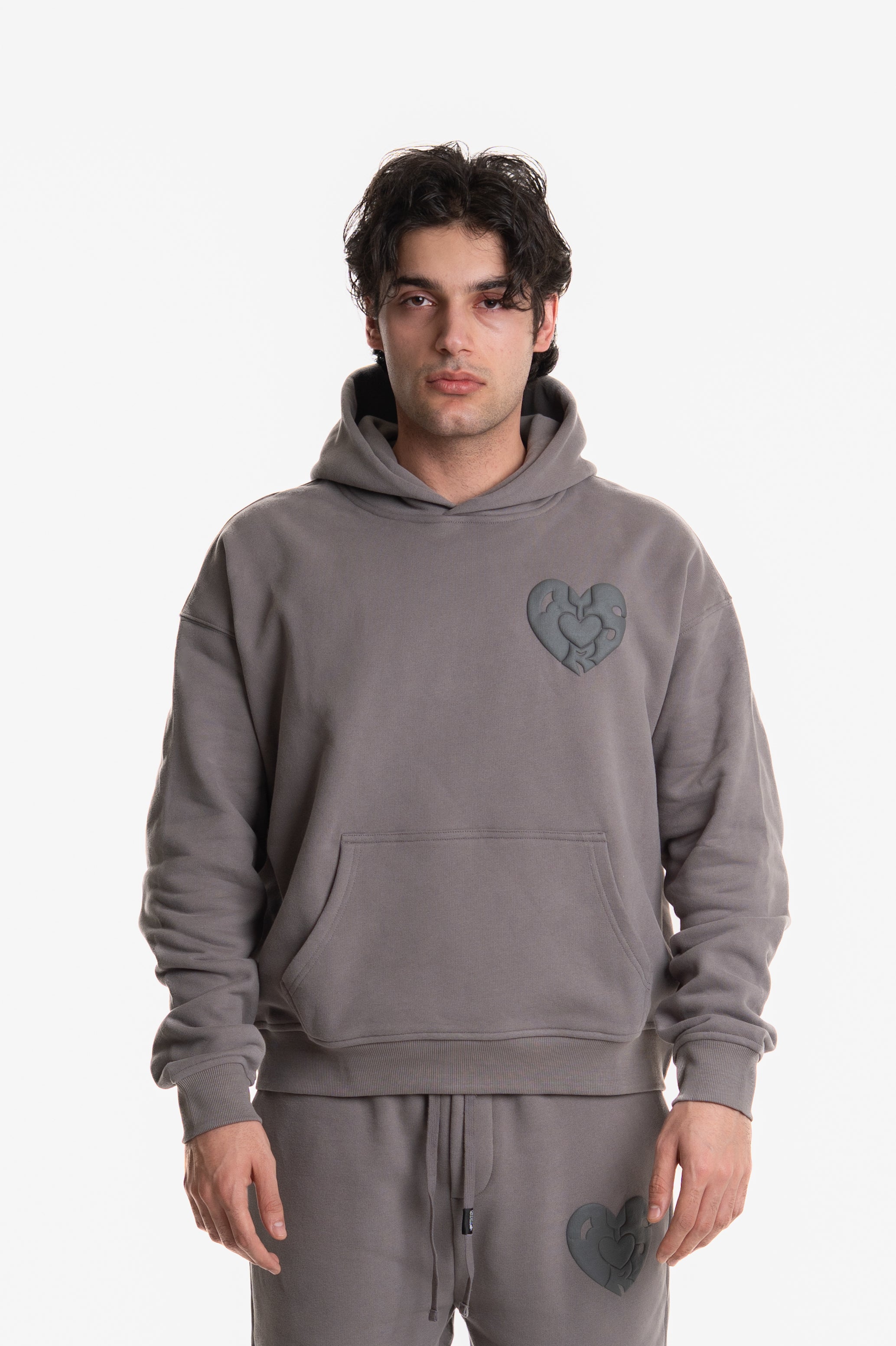 HOODIE DARK GREY