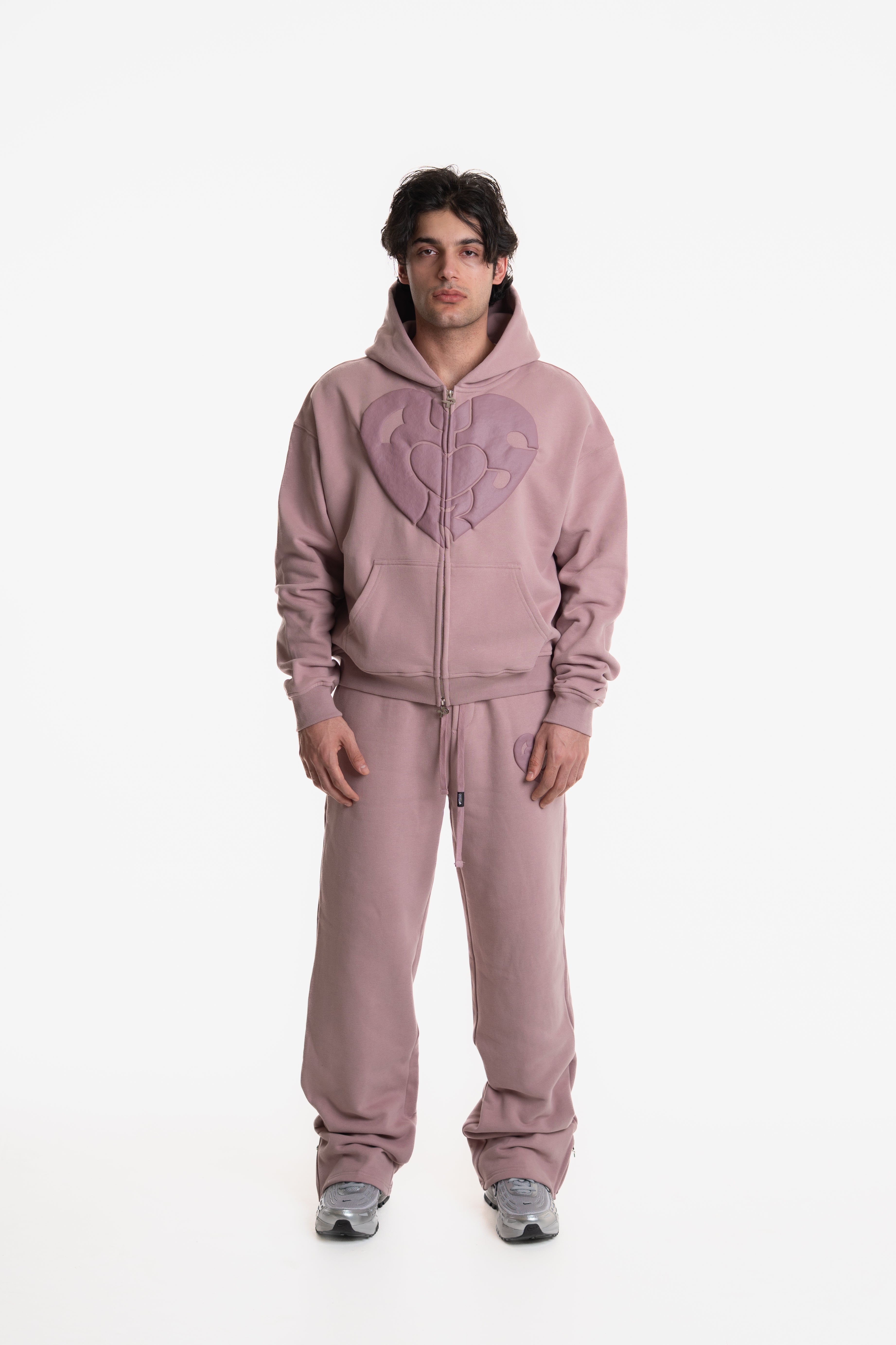 ZIP HOODIE ROSEGOLD