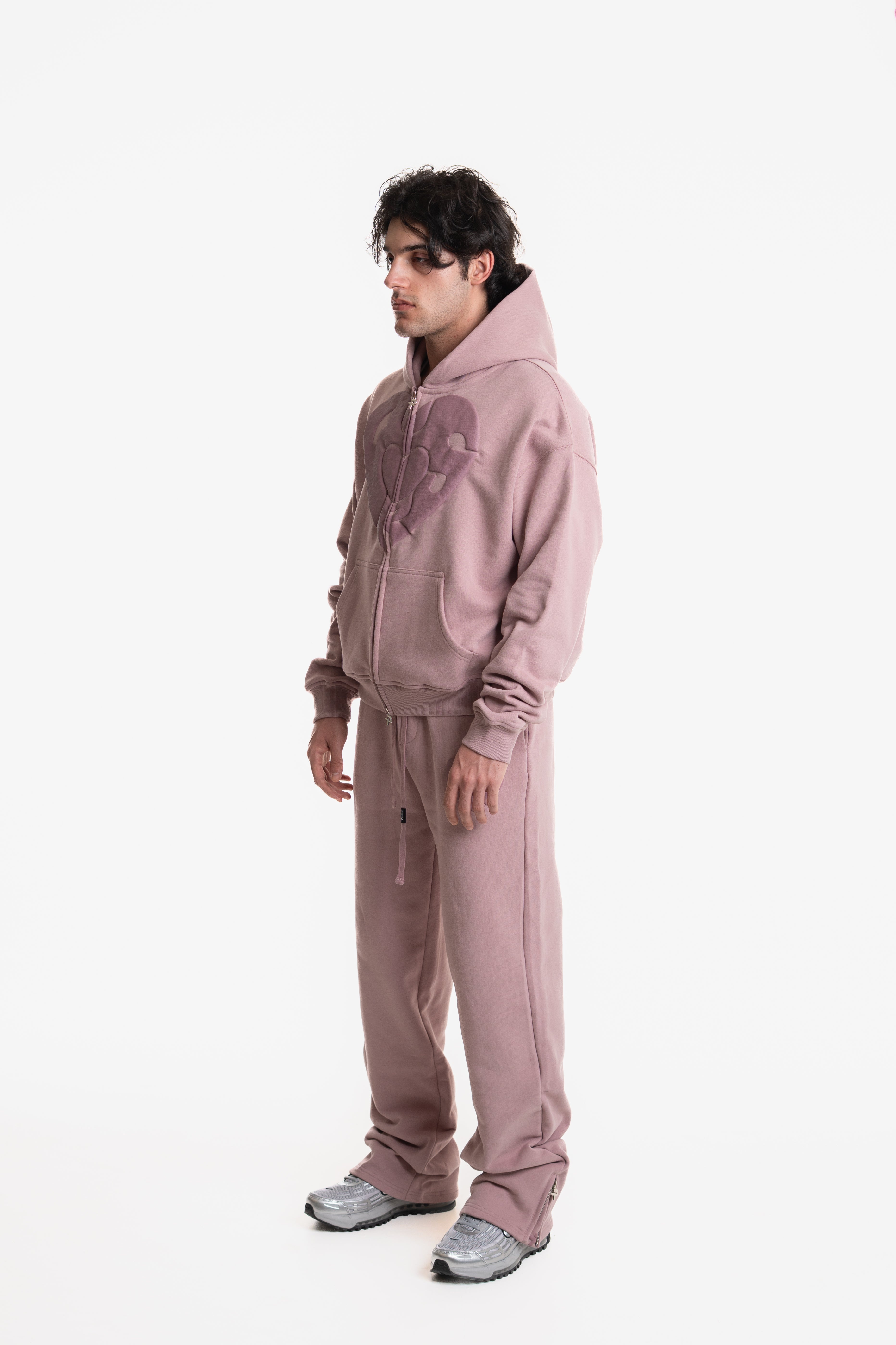 ZIP HOODIE ROSEGOLD