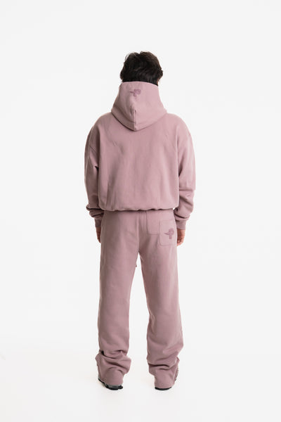 ZIP HEM JOGGER ROSEGOLD