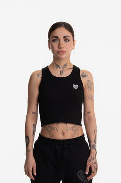 CROP TOP BLACK
